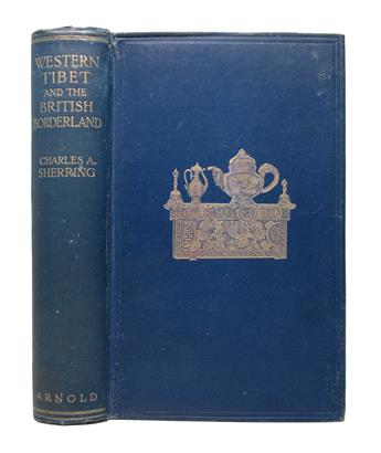 SHERRING, CHARLES ATMORE. Western Tibet and the British Borderland. 1906. With inscription and ALS from Sherring.